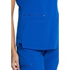 image:imageCherokee Allura VNeck Womens Scrub Tops Nurse Shirt with 3 PocketsRoyal