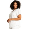 image:imageCherokee Allura VNeck Womens Scrub Tops Nurse Shirt with 3 PocketsWhite
