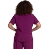 image:imageCherokee Allura VNeck Womens Scrub Tops Nurse Shirt with 3 PocketsWine