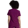 image:imageCherokee Allura VNeck Womens Scrub Tops Nurse Shirt with 3 PocketsWine