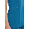image:imageCherokee Allura Womens Medical Scrub Shirts V Neck Top with 3 PocketsCaribbean Blue