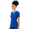 image:imageCherokee Allura Womens Medical Scrub Shirts V Neck Top with 3 PocketsGalaxy Blue