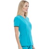 image:imageCherokee Allura Womens Medical Scrub Shirts V Neck Top with 3 PocketsTeal Blue