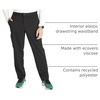 image:imageCherokee Atmos Scrub Pants for Men with 5 Pockets and Elastic WaistbandBlack