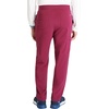image:imageCherokee Atmos Scrub Pants for Men with 5 Pockets and Elastic WaistbandWine