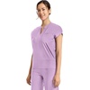 image:imageCherokee Kinetic Scrub Top for Women Dolman Sleeves Chest PocketLivewire Lilac