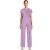 image:imageCherokee Kinetic Scrub Top for Women Dolman Sleeves Chest PocketLivewire Lilac