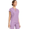 image:imageCherokee Kinetic Scrub Top for Women Dolman Sleeves Chest PocketLivewire Lilac