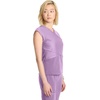 image:imageCherokee Kinetic V Neck Wrap Scrub Top for Women with Dolman SleevesLivewire Lilac