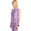 image:imageCherokee Kinetic V Neck Wrap Scrub Top for Women with Dolman SleevesLivewire Lilac