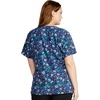 image:imageCherokee Prints Women Scrubs Top Mock Wrap Print CK688Confetti Daisies