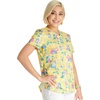 image:imageCherokee Prints Women Scrubs Top VNeck Print CK652Babysaur Love