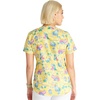 image:imageCherokee Prints Women Scrubs Top VNeck Print CK652Babysaur Love