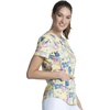 image:imageCherokee Prints Women Scrubs Top VNeck Print CK652Hey Baby