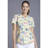 image:imageCherokee Prints Women Scrubs Top VNeck Print CK652Hey Baby