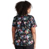 image:imageCherokee Prints Women Scrubs Top VNeck Print CK652Hopeful Bouquets