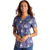 image:imageCherokee Prints Women Scrubs Top VNeck Print CK652Koalas Care