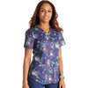 image:imageCherokee Prints Women Scrubs Top VNeck Print CK652Koalas Care