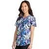 image:imageCherokee Prints Women Scrubs Top VNeck Print CK662Wild Abstract