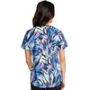 image:imageCherokee Prints Women Scrubs Top VNeck Print CK662Wild Abstract