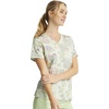 image:imageCherokee Scrubs for Women Printed V Neck 2 Welt PocketsHerbal Wellness