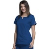 image:imageCherokee Women Scrubs Top Workwear Originals Round Neck 4824Galaxy Blue