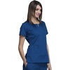 image:imageCherokee Women Scrubs Top Workwear Originals Round Neck 4824Galaxy Blue