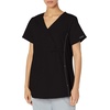 image:imageCherokee Womens Maternity Mock Wrap Knit Panel TopBlack