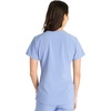 image:imageCherokee Womens Scrub Top Snap Front Henley with 2 Pockets and Center Back Length of 26  CK749ACiel
