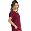 image:imageCherokee Womens Scrub Top Tuckable Contemporary Fit with 1 Pocket CK748AWine