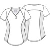 image:imageCherokee iFlex Women Scrubs Top VNeck Print CK732Dreamy Jungle