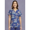 image:imageVneck Print Top with Carnival Critters by CherokeeCarnival Critters