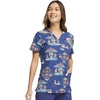 image:imageVneck Print Top with Carnival Critters by CherokeeCarnival Critters