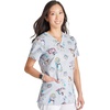image:imageVneck Print Top with Carnival Critters by CherokeeLlama Take a Selfie