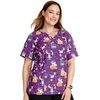 image:imageVneck Print Top with Carnival Critters by CherokeeSpooktacular Sloths