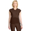 image:imageCherokee Kinetic V Neck Wrap Scrub Top for Women with Dolman SleevesEspresso Express