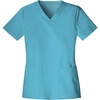 image:imageCherokee Luxe Women Scrubs Top VNeck 1845Blue Wave