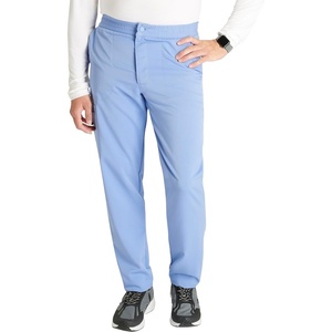 image:imageCherokee Atmos Scrub Pants for Men with 5 Pockets and Elastic WaistbandCiel