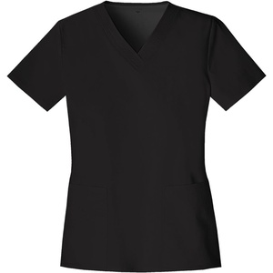 image:imageCherokee Luxe Women Scrubs Top VNeck 1845Black