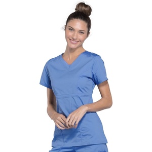 image:imageCherokee Womens Ww Core Stretch Jr Fit VNeck TopCiel