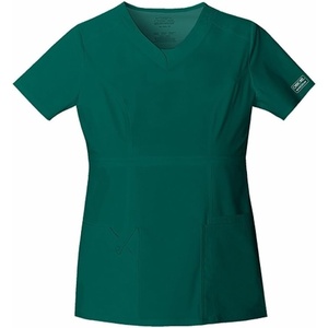 image:imageCherokee Womens Ww Core Stretch Jr Fit VNeck TopHunter