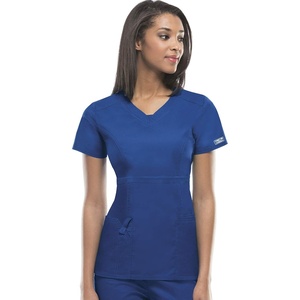 image:imageCherokee Womens Ww Core Stretch Jr Fit VNeck TopRoyal