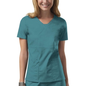 image:imageCherokee Womens Ww Core Stretch Jr Fit VNeck TopTeal Blue
