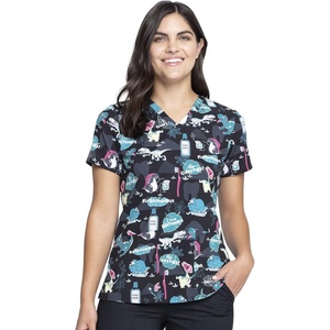 image:imageVneck Print Top with Carnival Critters by CherokeeIm a Dentisaurus