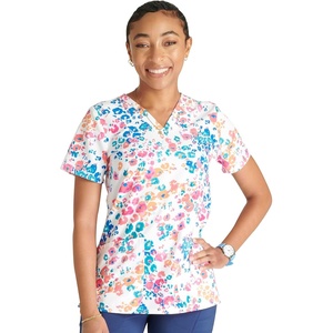 image:imageVneck Print Top with Carnival Critters by CherokeeMarker Leopard