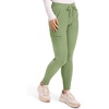 image:imageCherokee Form CK095 Womens Mid Rise Tapered Leg Drawstring PantBright Sage