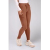 image:imageCherokee Form CK095 Womens Mid Rise Tapered Leg Drawstring PantCaffe Mocha