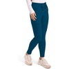image:imageCherokee Form CK095 Womens Mid Rise Tapered Leg Drawstring PantCaribbean Blue