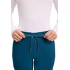 image:imageCherokee Form CK095 Womens Mid Rise Tapered Leg Drawstring PantCaribbean Blue
