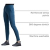 image:imageCherokee Form CK095 Womens Mid Rise Tapered Leg Drawstring PantCaribbean Blue